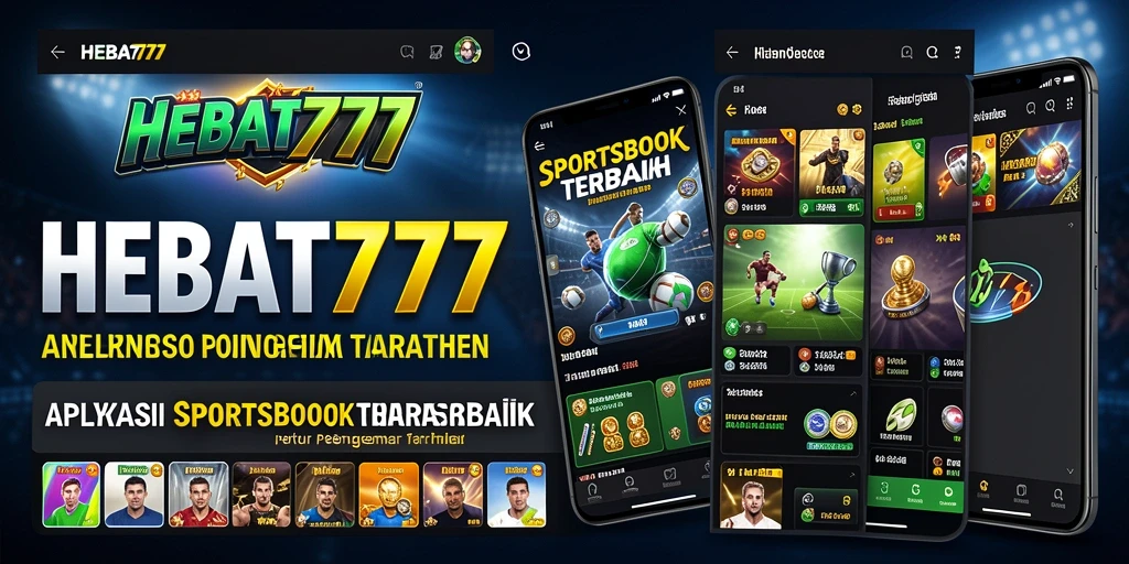 Tampilan gameplay Sportsbook yang menarik dan interaktif di HEBAT777.