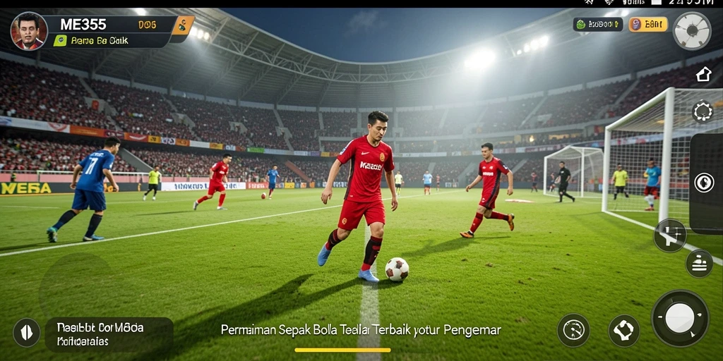 Gameplay seru di lapangan dengan ME355.