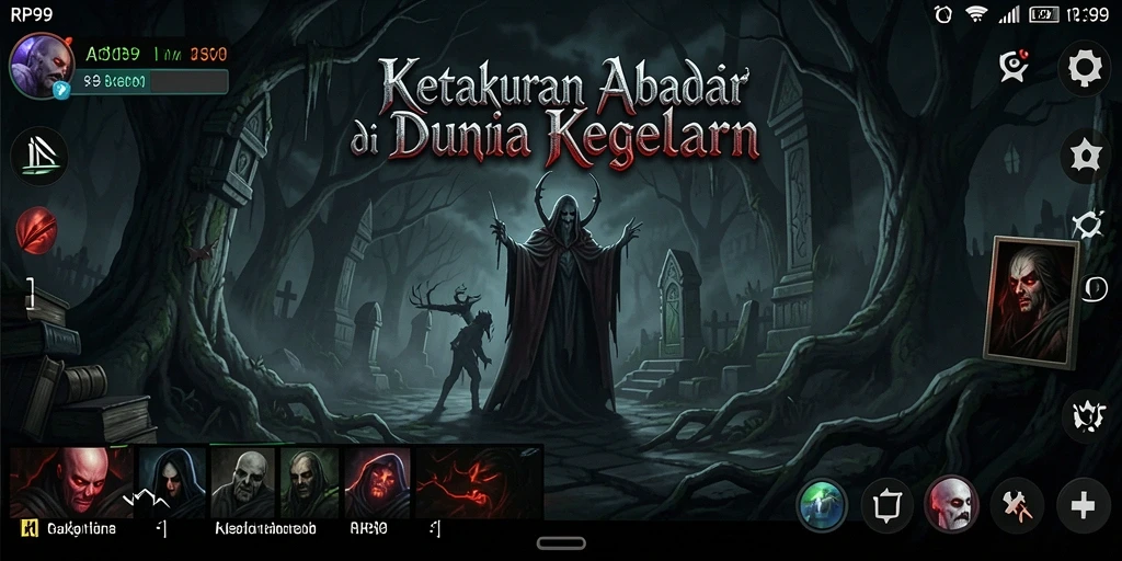 Screenshot gameplay mengerikan dari RP99 menampilkan suasana mencekam yang membuat jantung berdegup kencang.